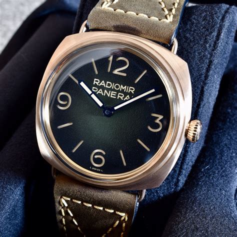 panerai blau|panerai bronze case.